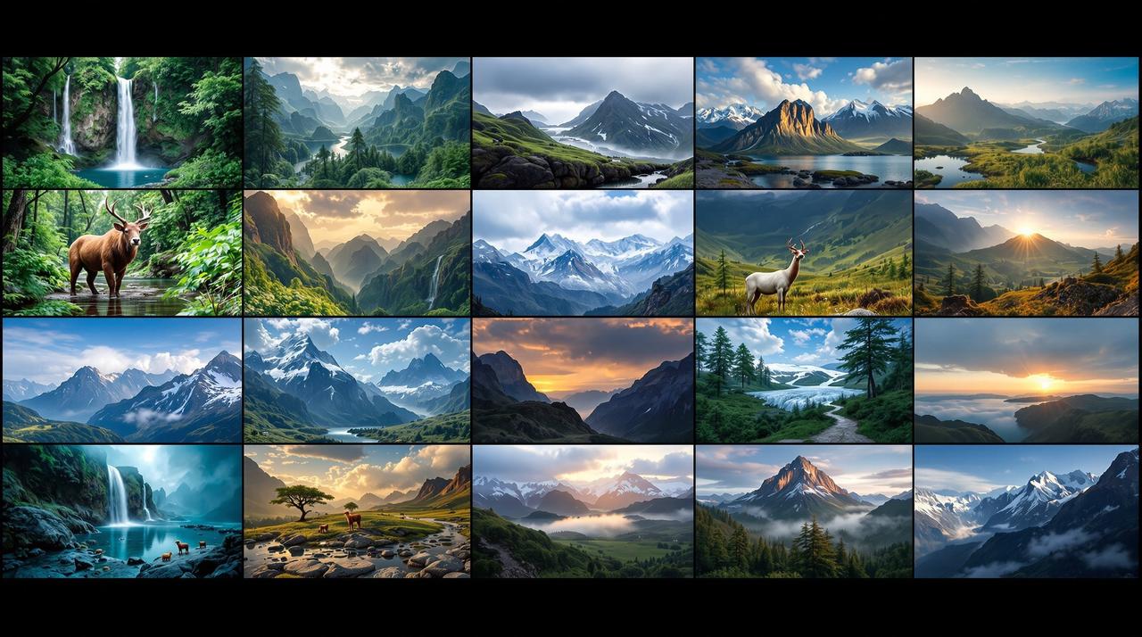 自然探索之旅 - 云播影视28专题封面，从深海到高山，从雨林到沙漠，探索地球上最壮丽的自然景观和神奇生物。