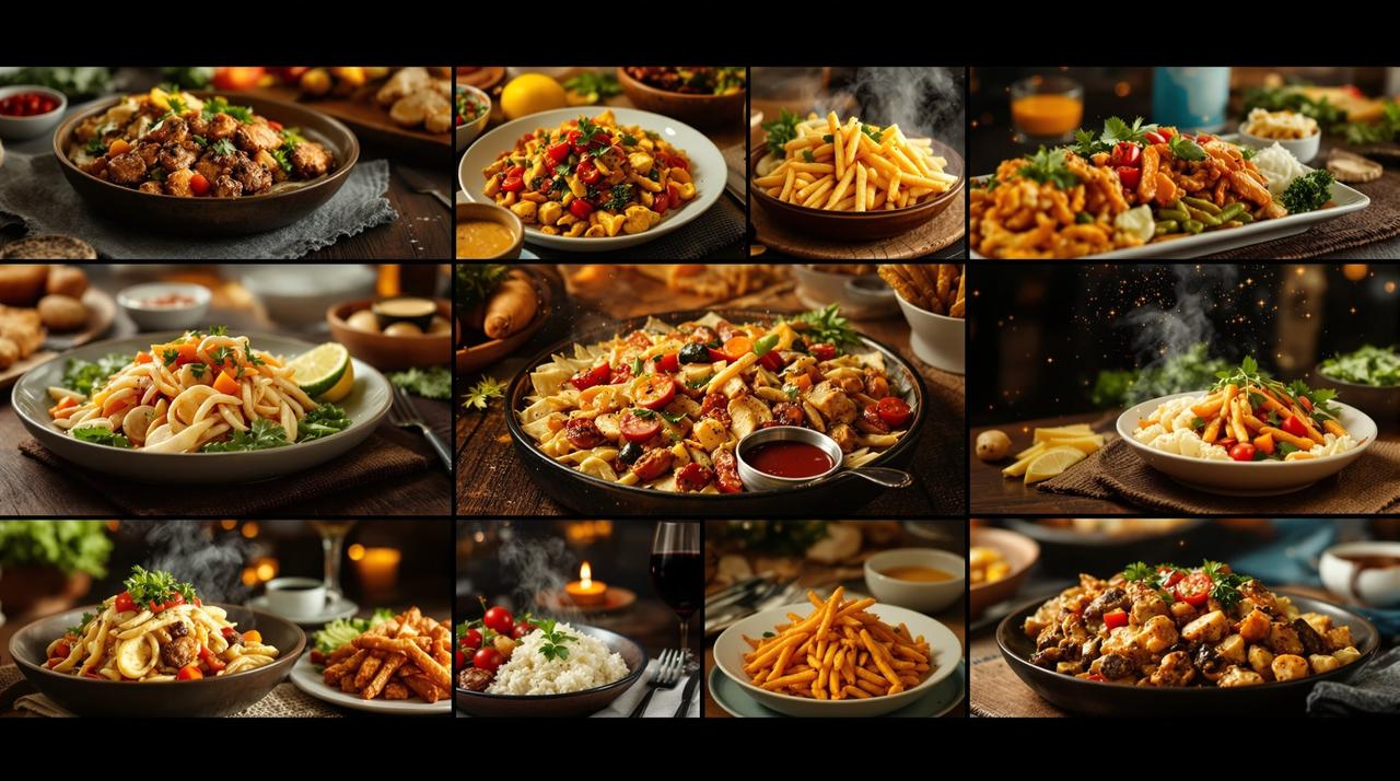 美食纪录片精选 - 云播影视28专题封面，从街头小吃到米其林餐厅，跟随镜头探索世界各地的美食文化。